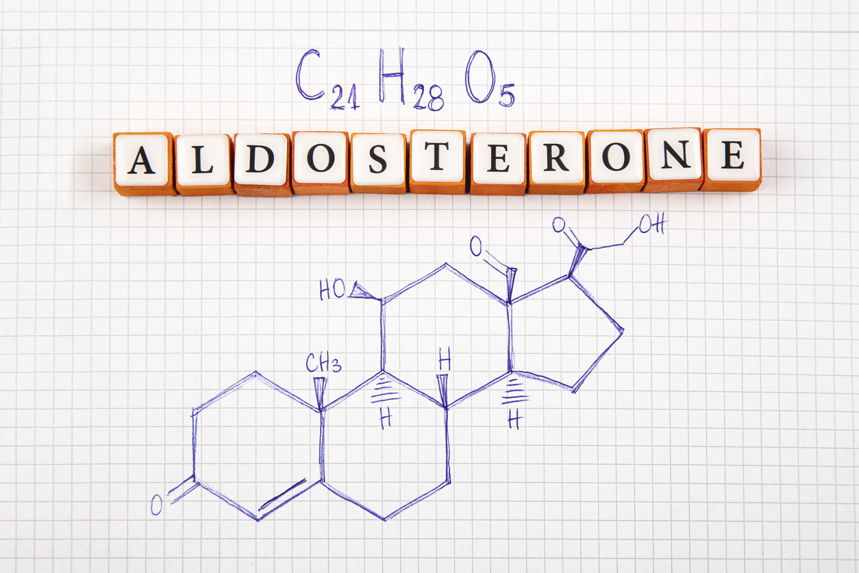 Aldosterone and CKD.