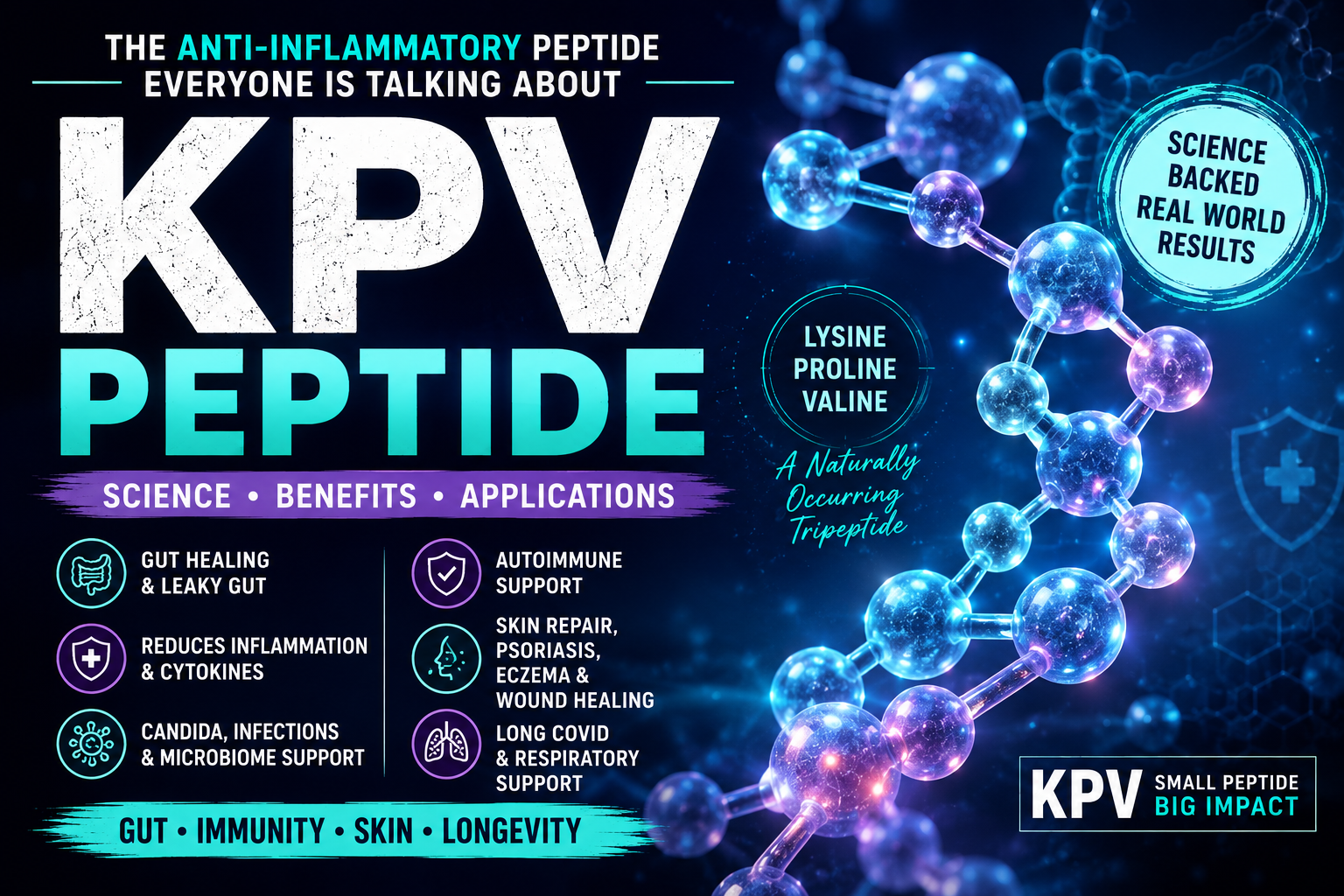 KPV peptide and kidney disease